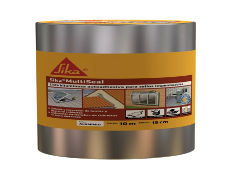 Cinta Sika Multiseal (15 cm ancho x 10 ml) Aluminio