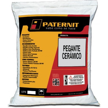 Cerámico Exterior-Interior Blanco x Bulto 25 Kg